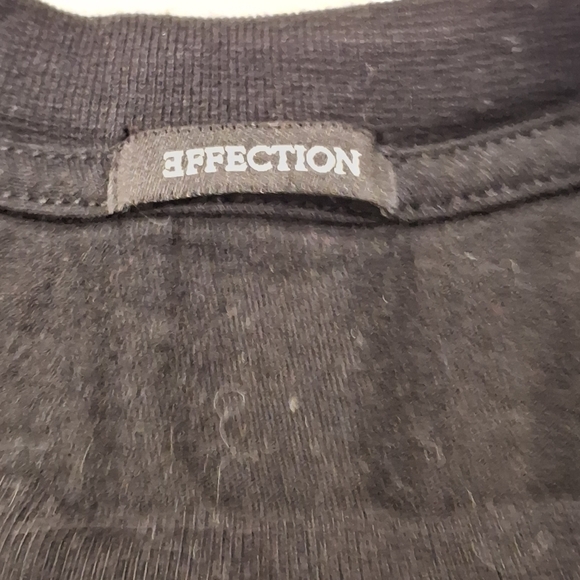 Effection Women's Black Colorful Picasso Short Sleeve Crew Neck Tee XL - Picture 8 of 8